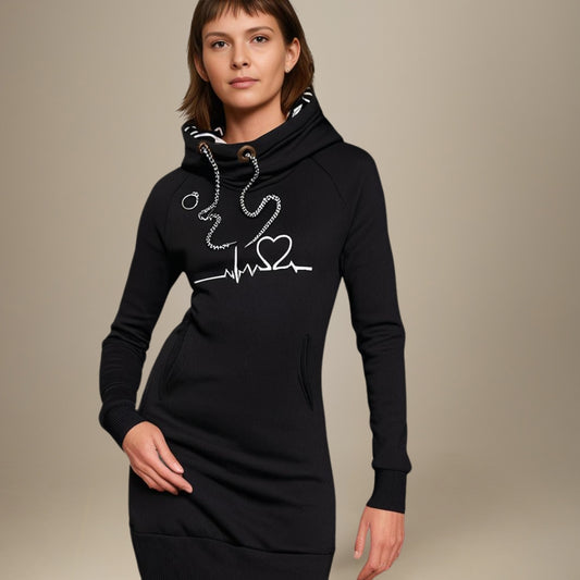Marleen | Comfort Hoodiejurk